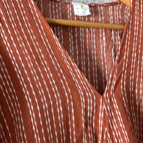 bogo by together boho tie front blouse - Picture 5 of 7